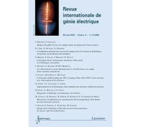 Revue internationale de genie electrique rs serie rige vol. - Collectif - Hermes Science Publications - broché - Livre