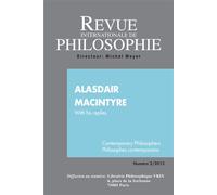 Revue internationale de philosophie 264 (2-2013) alasdair macintyre with his replies Numéro 2, 2013 - Collectif - Revue Internat.philosophie - broché - Revue