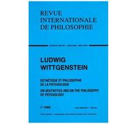 Revue Internationale De Philosophie N° 219 - 2002/1 : Ludwig Wittgenstein