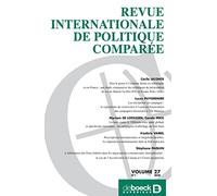 Revue internationale de politique comparée 2020/1