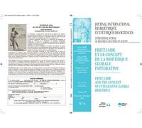 Revue jib vol 27 n4 2016 Fritz jahr et le concept de la bioethique globale integrative - EDITIONS ESKA - Eska - broché - Revue