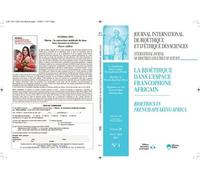 Revue jib vol 28 n1 2017 La bioethique dans l'espace francophone africain - EDITIONS ESKA - Eska - broché - Revue