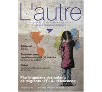 Revue l'autre n° 56 Plurilinguisme de l'enfant : l'elal d'avicenne - Marie Rose Moro - Pensee Sauvage - broché - Revue