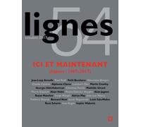 Revue Lignes - Collectif - Nouvelles Editions Lignes - broché - Revue