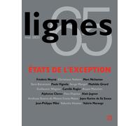 Revue Lignes N°65 - Etats De L'exception