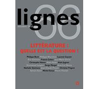 Revue Lignes N°66: Littérature : quelle est la question ?