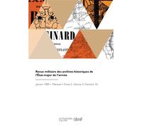 Revue militaire des archives historiques de l'État-major de l'armée - Collectif - Hachette Bnf - broché - Livre