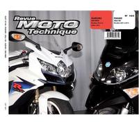 RMT Revue Moto Technique 160 PIAGGIO XEVO 125 (2007 à 2010) et SUZUKI GSX-R600 (2008 à 2010)