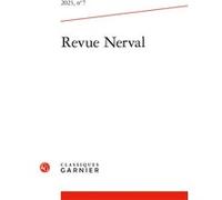 Revue Nerval Jean-Nicolas Illouz (Direction), Henri Scepi (Direction), Marie-Catherine Vacher (Traduction)