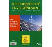 Revue Responsabilite & Environnement