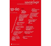 Revue Savoir/Agir n° 59-60 L’université n’est pas une entreprise - Collectif - Du Croquant - broché - Revue