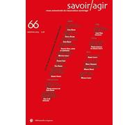 revue savoir/agir n° 66