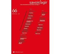 revue savoir/agir n° 66
