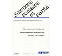 Revue Sciences Sociales et Santé n°2/juin 2011 Collectif (Auteur)