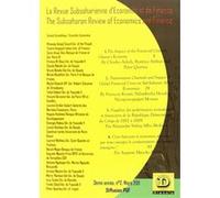 Revue subsaharienne d'économie et de finance - n°2 REVUE SUBSAHERIENNE (Auteur)