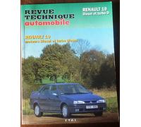 Revue Technique Automobile : Renault 19, moteurs diesel et turbo diesel