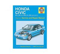 Revue technique Haynes pour Honda Civic de 11/91 à 96