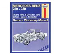 Revue technique Haynes pour Mercedes 250SL 280SL Pagode W113 (1968-1972)