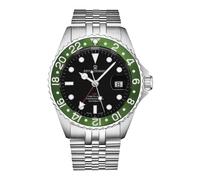 Revue Thommen - Bracelet de montre GMT Diver en acier inoxydable - unisex - Accessoires - Noir - Taille: ONE Size