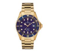 Revue Thommen, Homme, Accessoires, Jaune, Taille: ONE Size Montre de plongée automatique pour homme 42 mm Bracelet en acier inoxydable 17571.2115