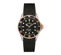 Revue Thommen, Homme, Accessoires, Noir, Taille: ONE Size Montre Automatique en Silicone