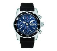 Revue Thommen, Homme, Accessoires, Noir, Taille: ONE Size Montre Diver Day & Date en silicone