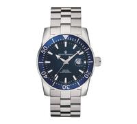 Revue Thommen - Montre de Plongée avec Guichet de Date en Acier Inoxydable - Homme - Accessoires - Bleu - Taille: ONE Size