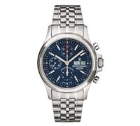 Revue Thommen Montre homme Automatique Airspeed Heritage Chronograph 43 mm Bracelet en acier inoxydable 17081.6135