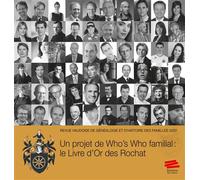 Revue vaudoise de généalogie et d'histoire des familles 2020, 33e année