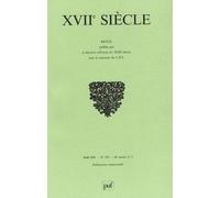 XVIIe siècle 2008, n° 239 Collectif (Auteur)