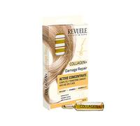 Revuele Ampoules pour cheveux actifs concentrés de collagène + Dagame Réparation 5 ml 100% naturelle et organique nourrit et renforce les cheveux doux et lisses.