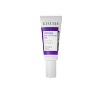REVUELE Crème Contour des Yeux au Rétinol avec Huile de Ricin et Urée - Crème Anti-Âge pour Ridules et Cernes, Stimule le Collagène et Hydrate - 25 ml