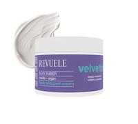 REVUELE Crème Corps Fouettée Silky Amber à la Vanille et Argan - Hydratation Profonde, Peau Douce, Veloutée et Parfumée, Nutrition Intense, 300 ml