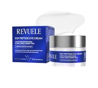 REVUELE EGF Peptide Eye Cream - 15 ml | Crème contour des yeux avec complexe peptidique EGF, niacinamide et caféine | raffermit, hydrate et réduit les rides et les signes de fatigue