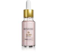 Revuele Glow Drops Rose Quartz sérum illuminateur corps et visage 20 ml
