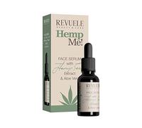 Revuele Hemp Me Sérum bio 100% pur naturel pour le visage avec extrait et aloe vera anti-âge Formule anti-rides effet non comédogène 25 ml