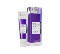 REVUELE Retinol Moisturizer SPF 30 Crème hydratante anti-âge avec rétinol et vitamine C contre les rides, la peau terne et les ridules, raffermissant et protecteur, 40 ml
