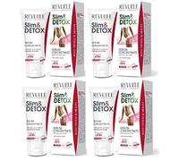 Revuele Slim & Detox Lot de 4 sérums concentrés pour lutter contre la cellulite avancée 200 ml