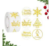 Reward Stickers - Snowflake Tree Thin Decals 500 Pieces, Christmas Stickers For Kids | Christmas Sticker Decal Reward For Boy Girl School Home Classroom Craft Parties Activities Scrapbooking Journal