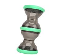 Rewarding Dog Toy Dumbbell Leaking Food Puzzle Chew Toy for Slow Feeding Mental Exercise Feeder with Roller Design