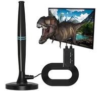 Rewave Antenne TV DVB-T2 Freeview numérique intérieure avec signal fort portée de plus de 1 950 km Antenne ANTENNE (HORS PARABOLE)