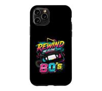 Rewind Me to The 80's Retro VHS Nostalgie Design Meme Coque pour iPhone 11 Pro