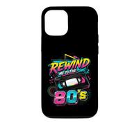 Rewind Me to The 80's Retro VHS Nostalgie Design Meme Coque pour iPhone 12/12 Pro