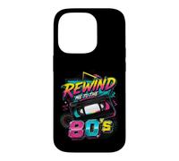 Rewind Me to The 80's Retro VHS Nostalgie Design Meme Coque pour iPhone 14 Pro