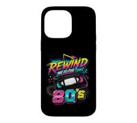 Rewind Me to The 80's Retro VHS Nostalgie Design Meme Coque pour iPhone 14 Pro Max