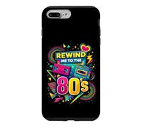 Rewind Me to The 80s Vintage Nostalgie Retro Videocassette Coque pour iPhone 7 Plus/8 Plus