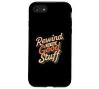 Rewind to the Good Stuff Retro Music Design Coque pour iPhone SE (2020) / 7 / 8