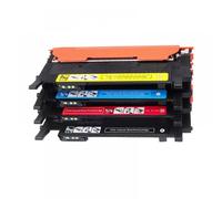 REwNXA Cartouche de toner compatible CLT-K406S pour Xpress C410w C460fw C460w CLP 365w CLP 360 CLX 3305 3305fw 3306 406 (CLT-406S 4 couleurs)