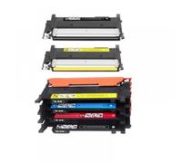 REwNXA Cartouche de toner compatible CLT-K406S pour Xpress C410w C460fw C460w CLP 365w CLP 360 CLX 3305 3305fw 3306 406 (4Color et 1BK 1Y)