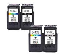 REwNXA Cartouche d'encre PG540 CL541 PG-540 CL-541 Compatible avec 540XL 541XL, Compatible avec MG4250 MG3250 MG3255 MG3550 MG4100 MG4150(2SET)